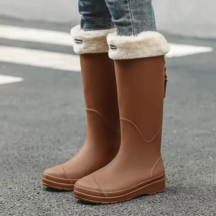 Bottes de pluie imperméables coordonnantes pour femmes