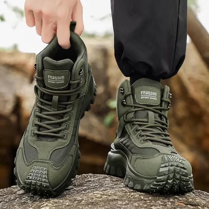 Nouvelles bottes de randonnée sportives à tige haute pour l'automne