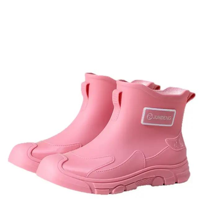 Bottes de pluie basses confortables pour femmes
