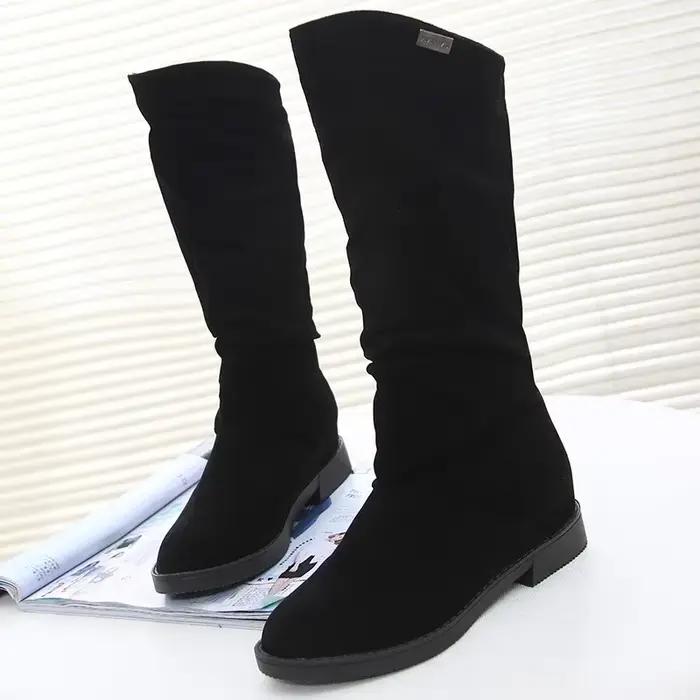 2024 nouveau automne hiver femmes chaussures bottes confortables et décontractées
