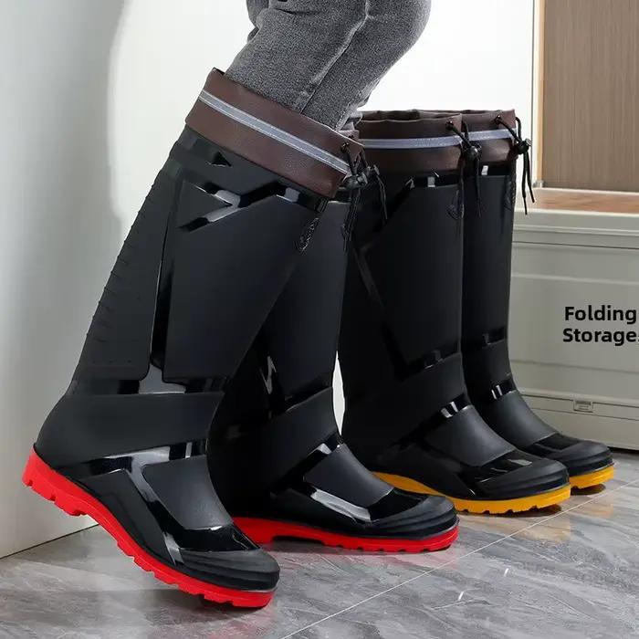 Bottes de pluie hautes pour hommes