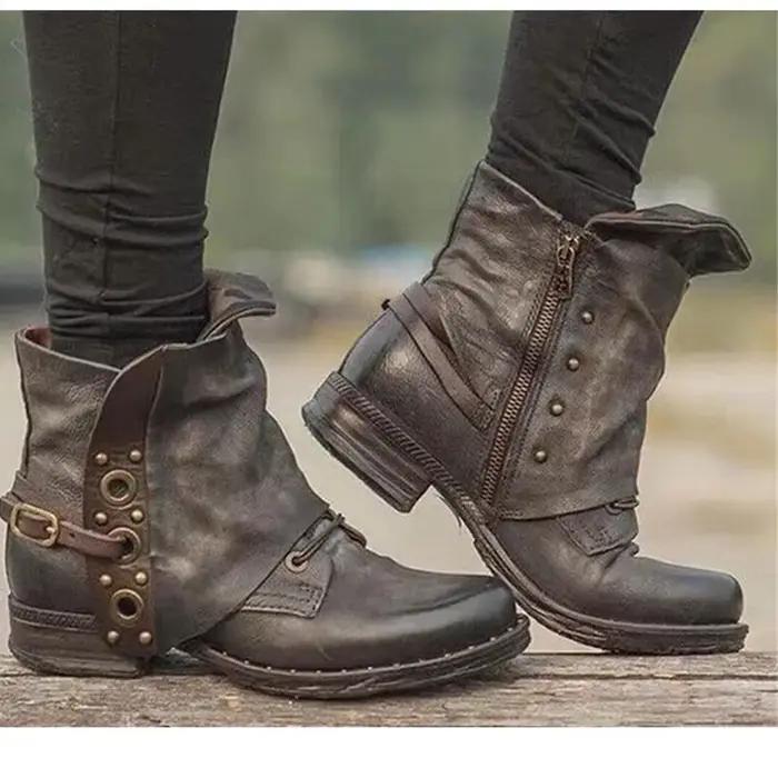 Bottes courtes décontractées pour femmes