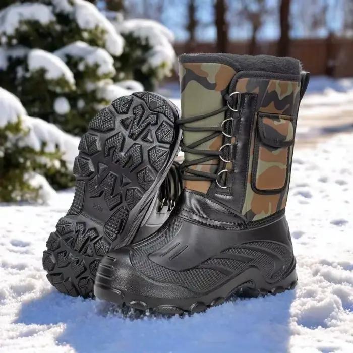 Bottes de neige imperméables pour hommes