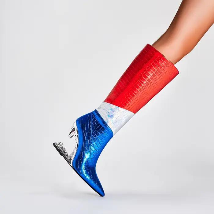 Kaky's-Bottes à talons hauts pour femmes