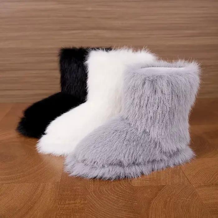Bottines d'hiver douillettes pour femme