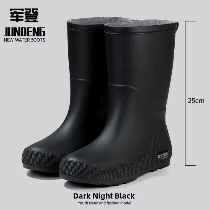 Bottes de pluie courtes roses pour femmes
