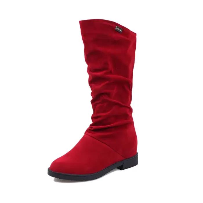 2025 bottes de neige femmes chaussures d'hiver décontracté femme mi-mollet