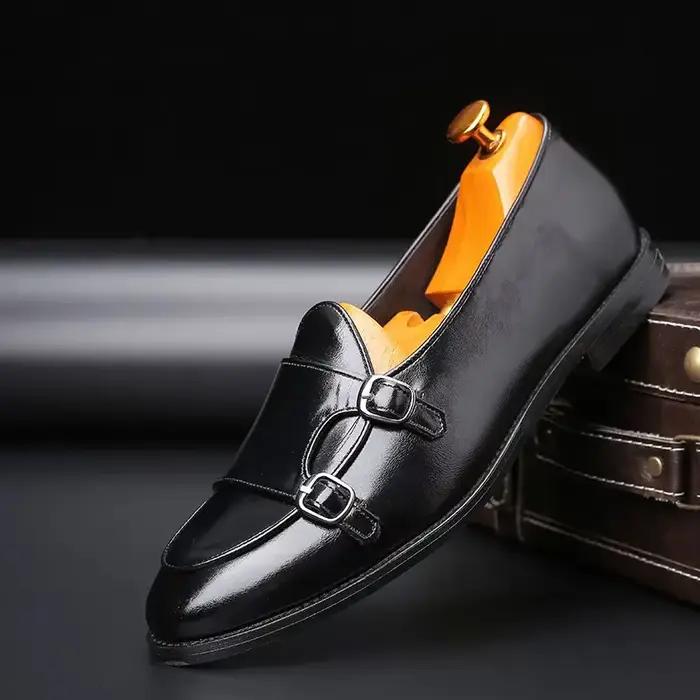 Chaussures en caoutchouc bout pointu semelle polyuréthane pour homme été extérieur activités de plein air