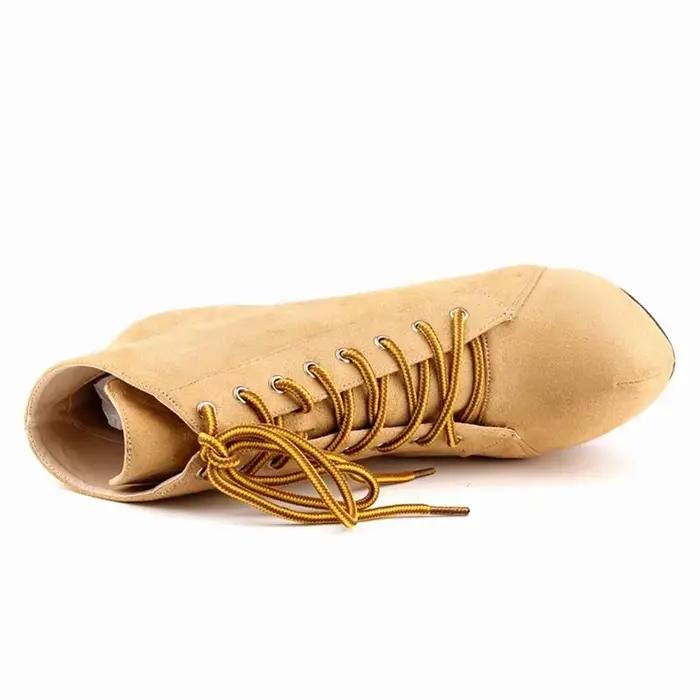 Bottes Rondes à Talons Hauts pour Femme