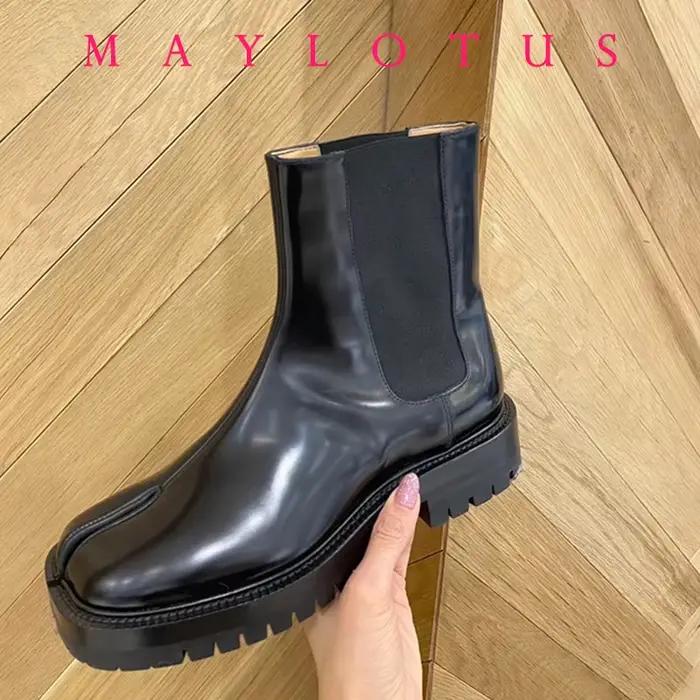 Bottines rétro à bout fendu 2026