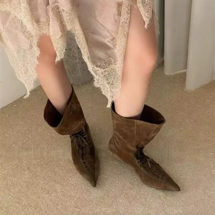 Bottines à lacets pour femmes Maillard