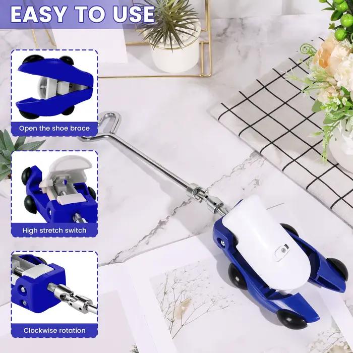 1Pc civière de botte civière de chaussure réglable extenseur de chaussure en toile botte/talon haut/bardeur de chaussure de sport pour hommes femmes pieds épais