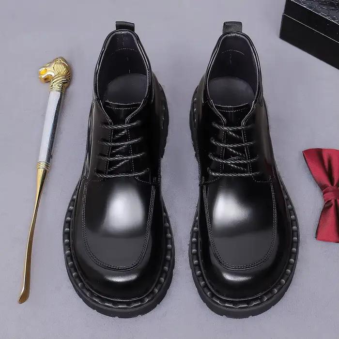 Bottes montantes à lacets pour hommes