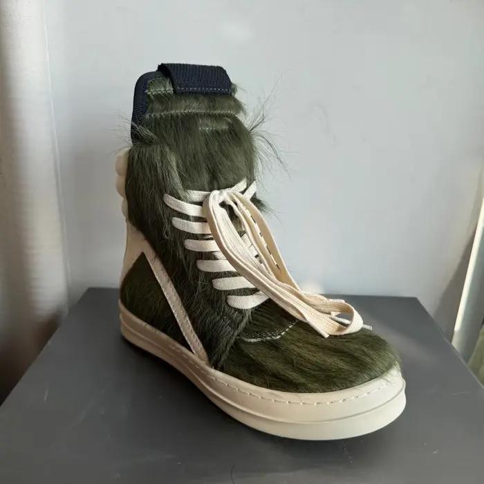 Bottine armée Leosoxs en crin de cheval pour homme, chaussures décontractées, fermeture éclair, cuir véritable doublure, caoutchouc semelle extérieure, latex semelle intérieure, occasions décontractées et spéciales