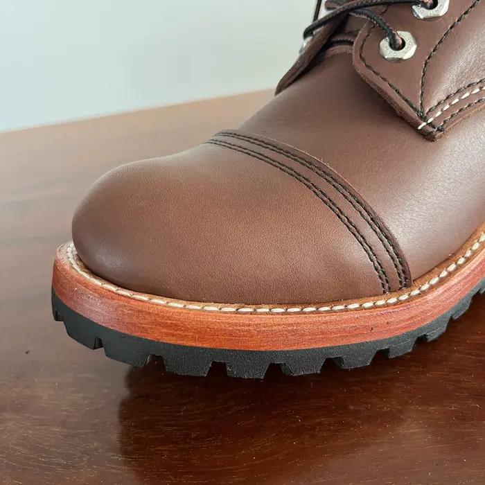 Bottes AL812 RockCanRoll en cuir de vache italien véritable de qualité supérieure, fabriquées à la main, durables, cousues Goodyear.