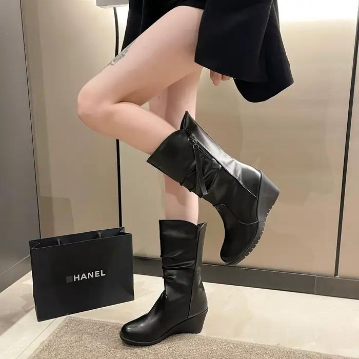 Bottes tendance grande taille pour femmes