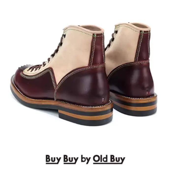 Nouveauté ! Bottes de moto vintage décontractées pour hommes