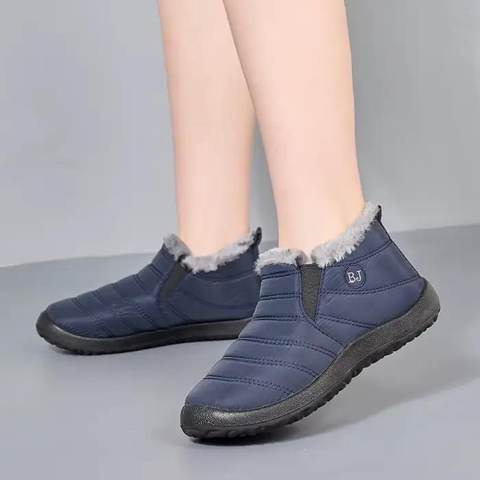 Bottes de neige ELUVA pour homme et femme imperméables et antidérapantes confortables pour randonnées hivernales et activités de plein air
