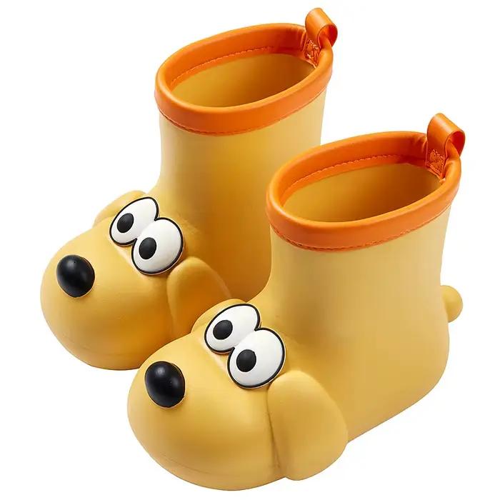 Nouvelles bottes de pluie imperméables mi-mollet 2026 pour enfants, garçons, filles, tout-petits – Antidérapantes, résistantes à l'usure, légères, pour l'extérieur