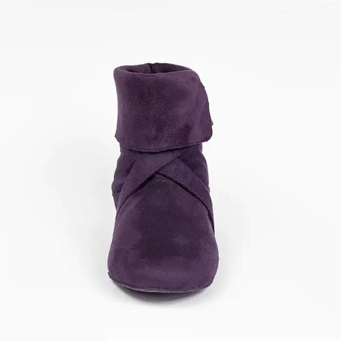 Bottes de brevLatine à Talons Plats pour Femme