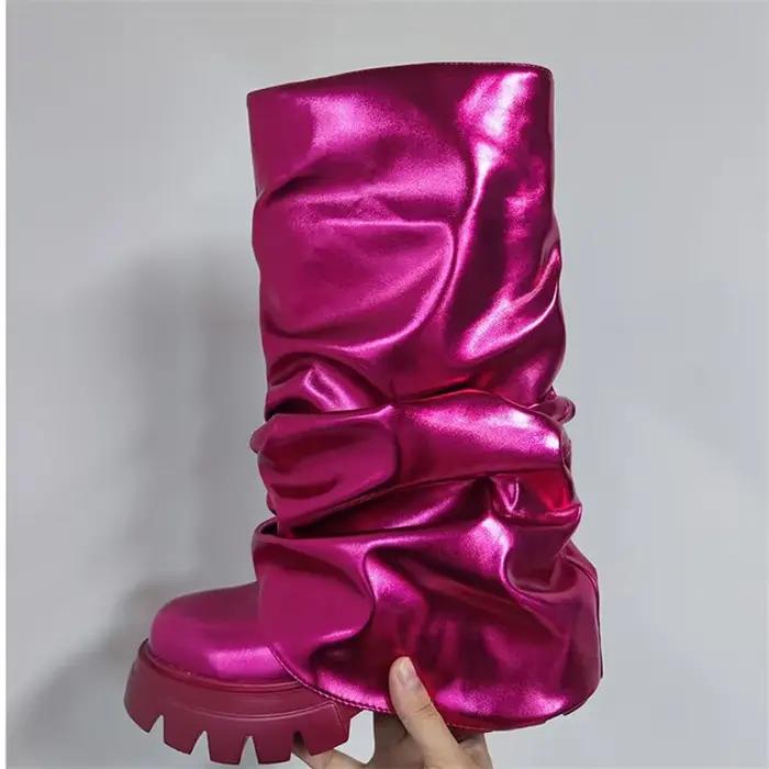 Bottes mi-mollet pour femmes