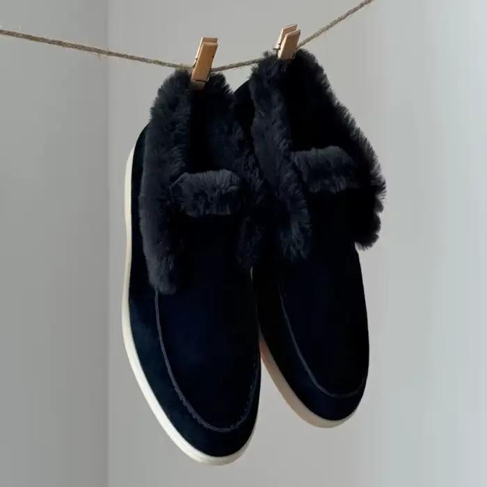 Bottines en cuir véritable pour l'automne