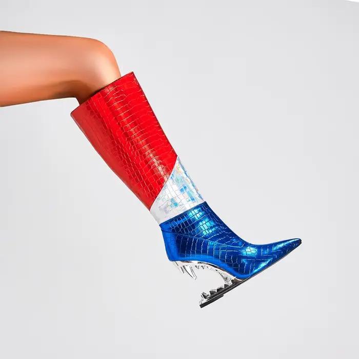 Kaky's-Bottes à talons hauts pour femmes