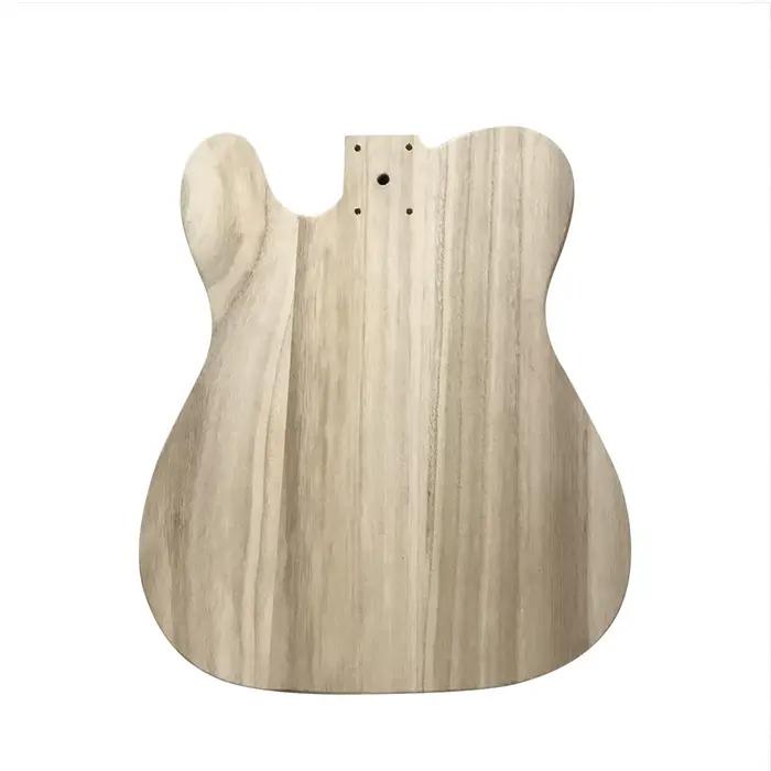 Corps de guitare électrique en bois poli de type DIY, corps de guitare électrique en érable pour guitare de style TL, corps de guitare en érable
