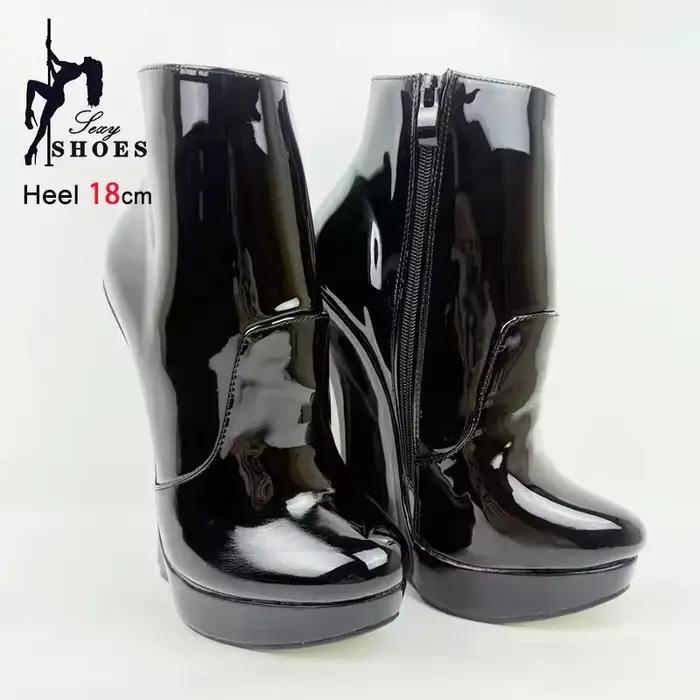 Bottines de Ballet à talons Ultra hauts de 18CM