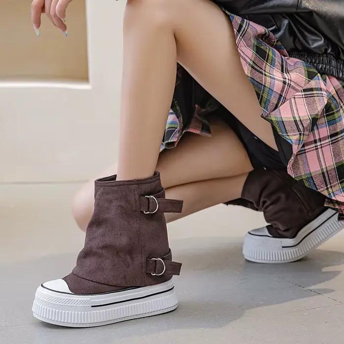 Heigeht – bottes à talons hauts pour femme, chaussures de luxe, à la mode, Sexy, bottines d'hiver, escarpins de styliste élégants, 13cm, 2026