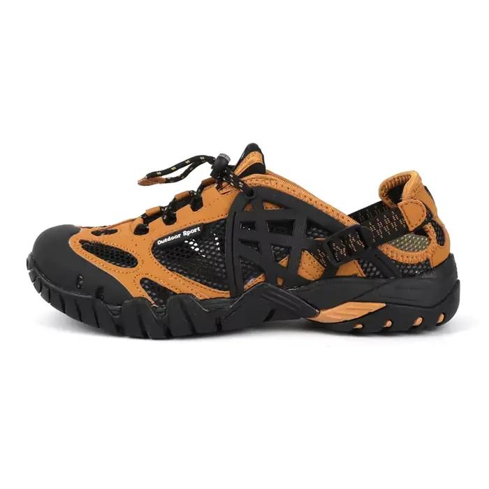 HIKEUP-Chaussures d'eau respirantes à séchage rapide pour hommes et femmes, chaussures de randonnée, semelle en caoutchouc non ald, chaussure de marche en PU, extérieur