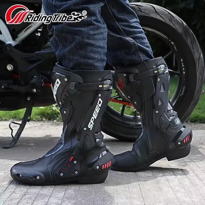 Bottes de motocross PRO-BIKER tout-terrain respirantes et hydrofuges