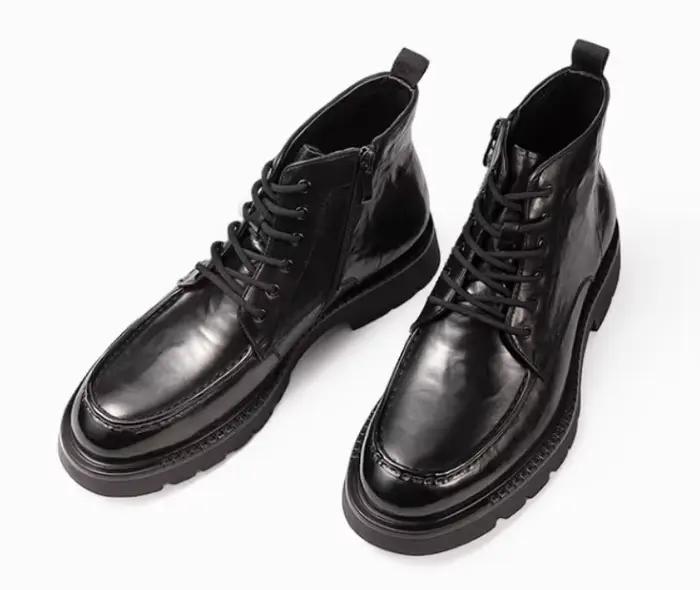 Bottes pour hommes, chaussures montantes