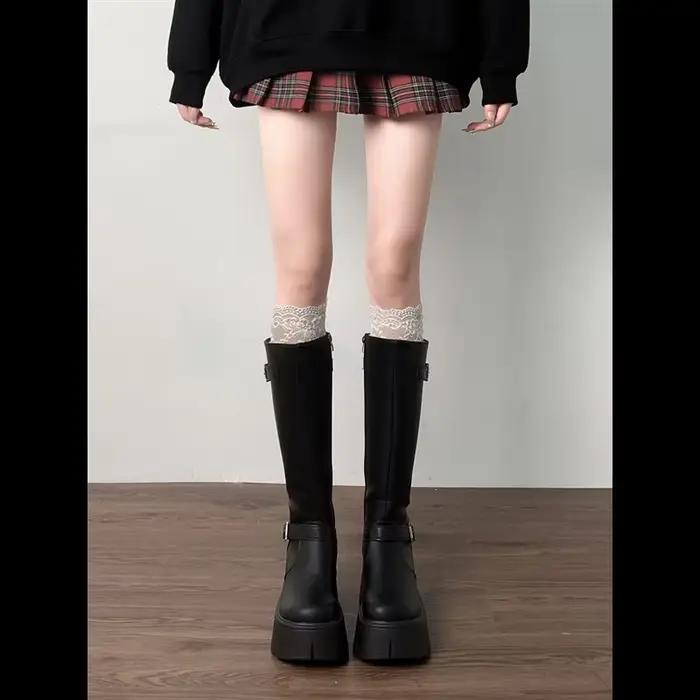 Bottes longues rétro Bla Thi Bot pour femmes