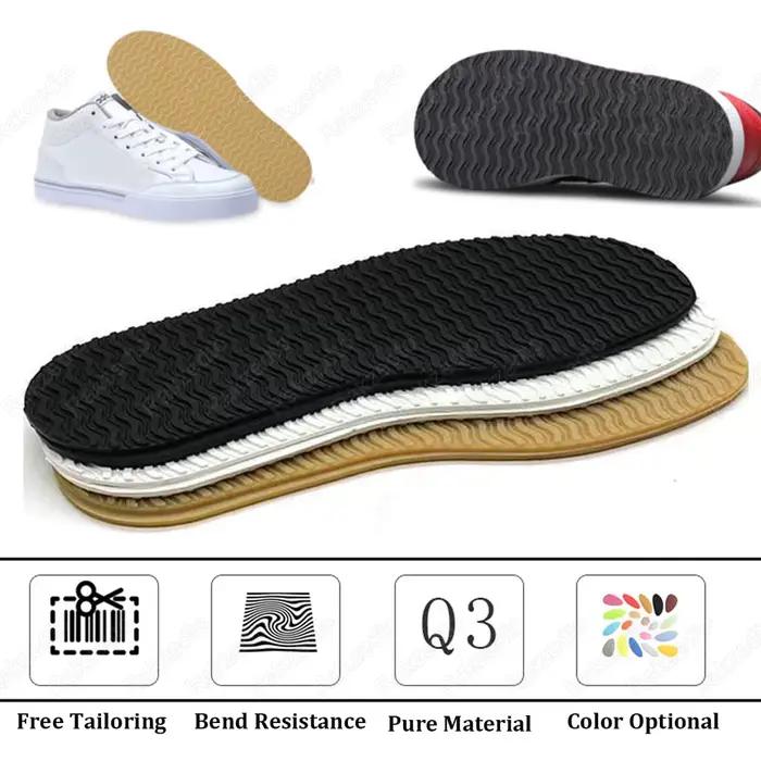 Semelles complètes en caoutchouc pour réparation de chaussures