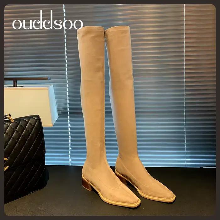 Ods Show-Bottes longues à talons hauts pour femmes