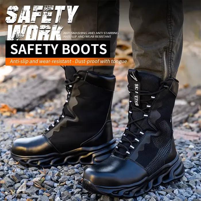 Bottes de travail à la mode pour hommes