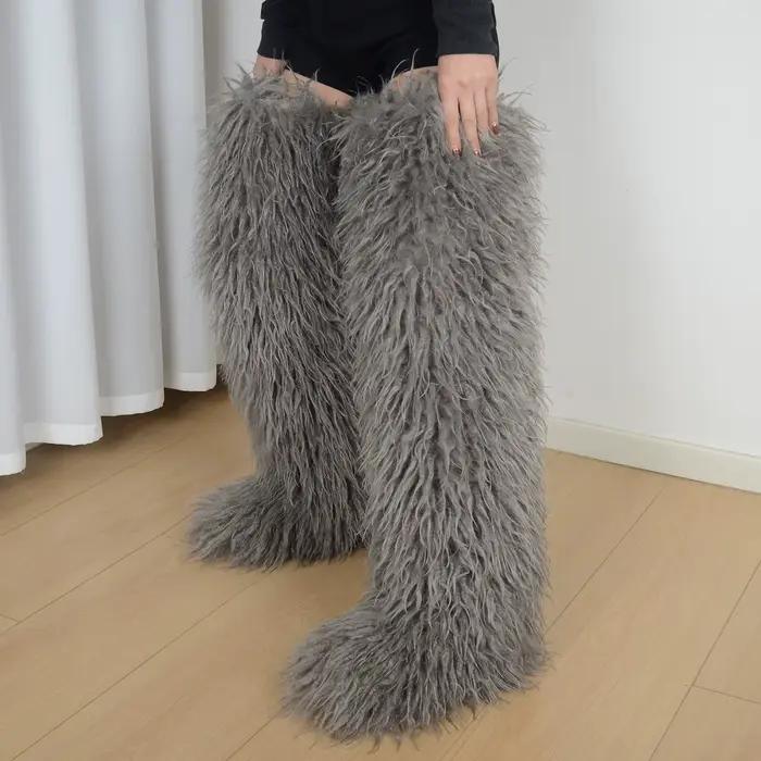 Bottes hautes d'hiver pour femmes