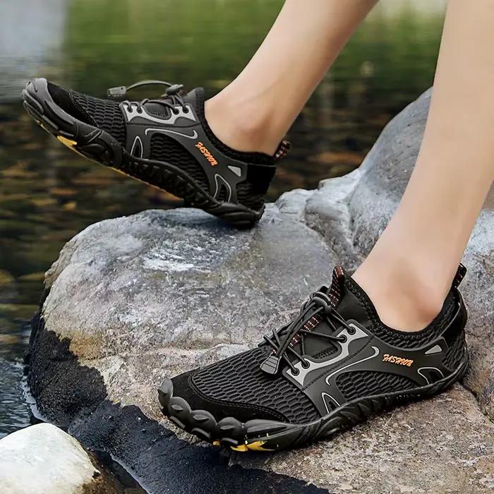 Chaussures de randonnée respirantes et coordonnantes pour hommes, sports de plein air, natation à cinq doigts, pataugeoire aquatique, chaussure de plage, nouveau