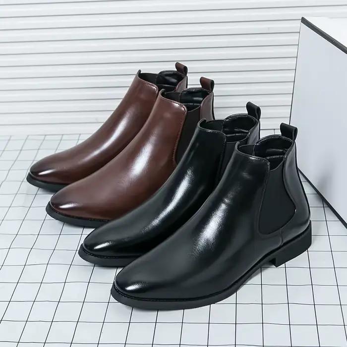 Bottes pointues pour hommes