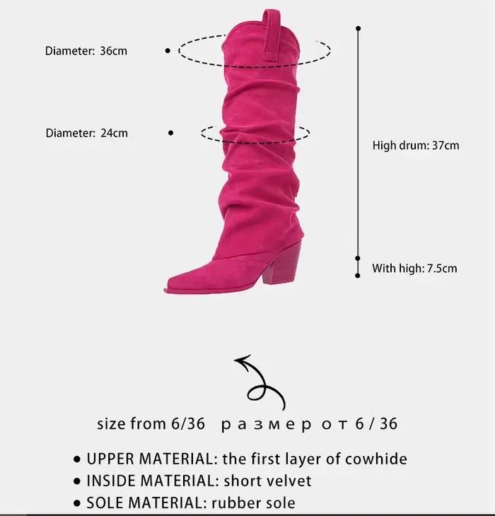Ods – bottes Chelsea en daim rouge