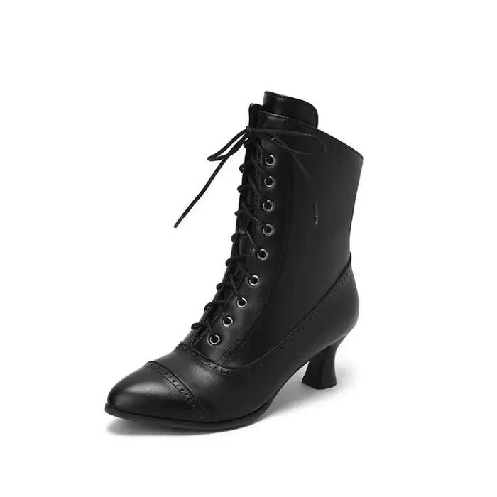 Chaussures élégantes à talons pour femmes, bottes mi-mollet à talons hauts et plateforme pour femmes, bottes Chelsea à bout pointu, chaussures pour femmes