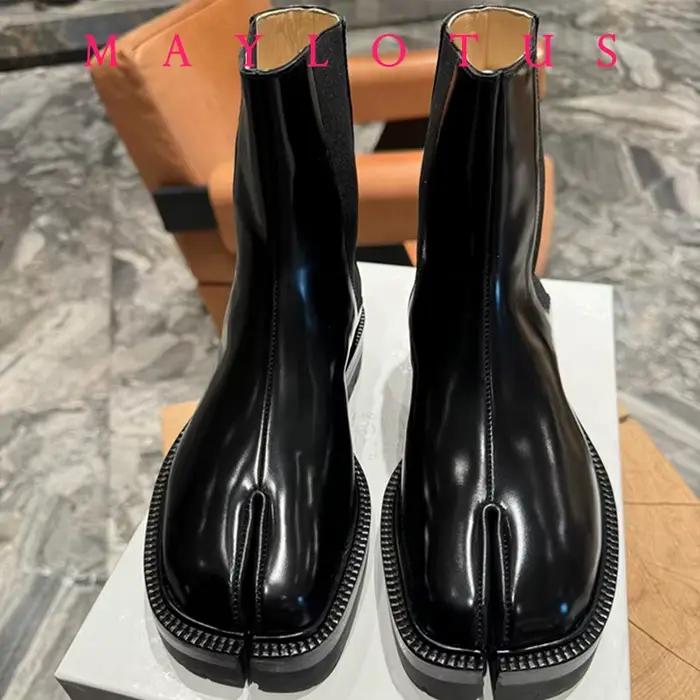 Bottines rétro à bout fendu 2026