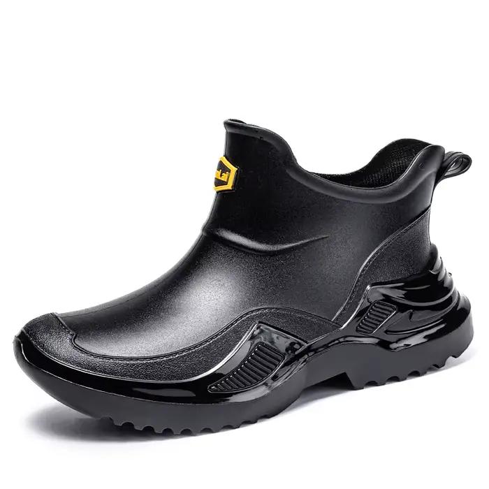 Bottes de pluie à cheville pour hommes