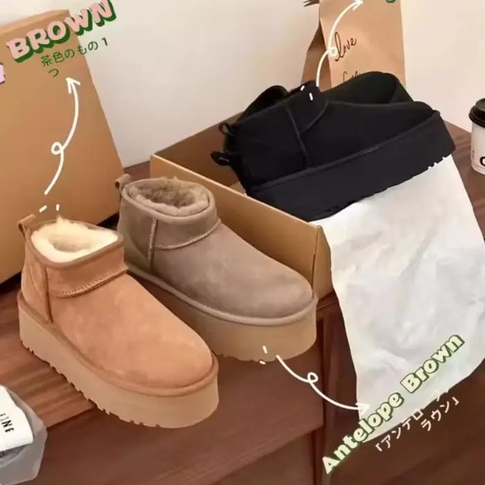 Bottes de neige d'hiver pour femmes