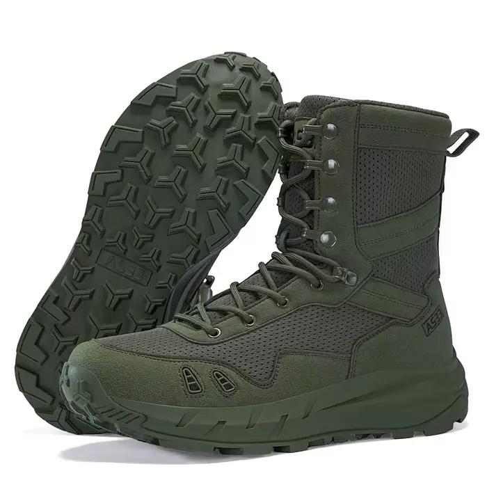Bottes tactiques montantes pour hommes