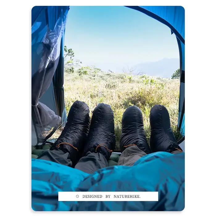 Bottes de Camping pantoufles d'hiver imperméables et chaudes, faciles à transporter et à ranger, adaptées au Camping en plein air