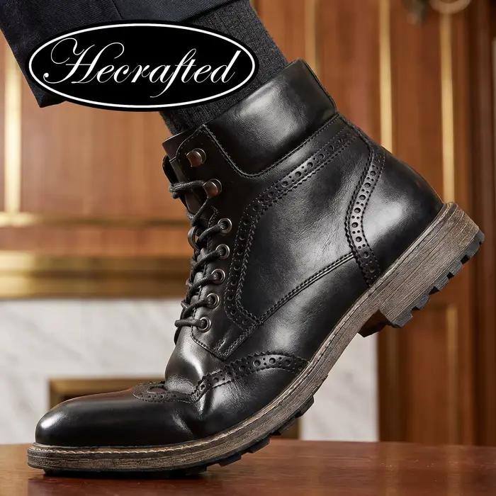 Bottes pour hommes rétro confortables