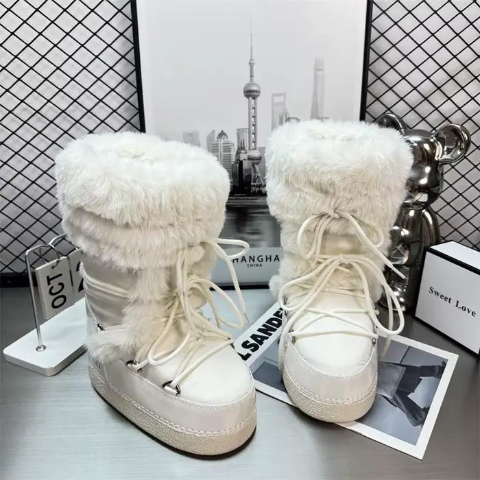 Bottes de neige à la mode pour femmes