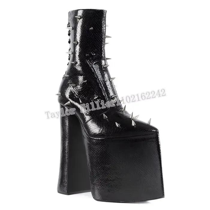 Bottines à plateforme Spike pour femmes